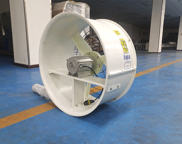 710 positivt tryk glasfiber aksial flowventilator
