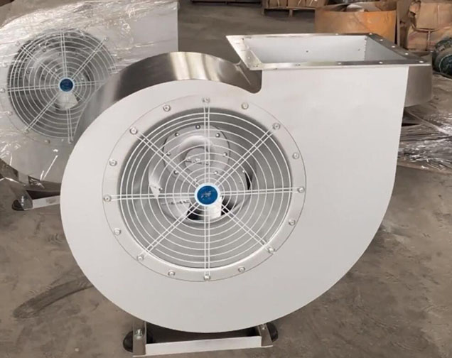 Galvaniseret plade undertryksventilator